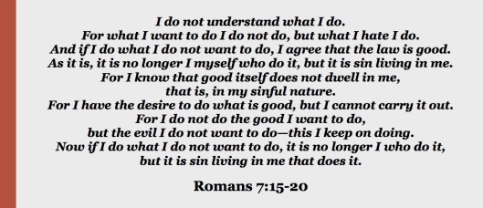Romans 7.15-20